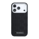 Maska za iPhone 17 Pro/ 18 Pro Karl Lagerfeld Grained Mono Resin Logo Magsafe crna - EP3236157