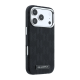 Maska za iPhone 17 Pro/ 18 Pro Karl Lagerfeld Grained Mono Resin Logo Magsafe crna - EP3236157