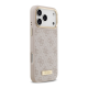 Maska za iPhone 17 Pro Max Guess 4G Logo Plate MagSafe pink - DRO621542