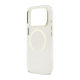 Maska za iPhone 17 Pro Guess Metal Outline MagSafe zlatna - DRO622636