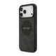 Maska za iPhone 17 Pro Max Guess 4G Circle Classic Logo MagSafe crna - DRO622637