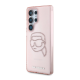 Maska za Samsung S25 Ultra/ S938B Karl Lagerfeld Rhinestones K Head Logo pink - DRO622662