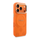 Maska za iPhone 17 Pro narandžasta Guess Peony Hot Stamp MagSafe - EP2850407