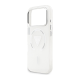 Maska za iPhone 17 Pro Guess IML Gradient Triangle Logo MagSafe transparent - EP2847936