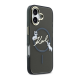 Maska za iPhone 17 Karl Lagerfeld IML Choupettes Karl Script Logo MagSafe crna - EP2849725