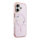 Maska za iPhone 17 Karl Lagerfeld IML Choupettes Karl Script Logo MagSafe pink - EP2849740