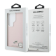 Maska za Samsung S26 Ultra/ S948B Karl Lagerfeld Saffiano KC Metal Logo MagSafe roze - EP2879104