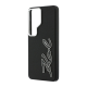 Maska za Samsung S26 Ultra/ S948B Karl Lagerfeld Grained Signature Metal Resin Logo crna - EP2879116