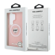Maska za Samsung S26 Ultra/ S948B Karl Lagerfeld IML Repeated Choupette MagSafe roze - EP2879125
