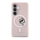 Maska za Samsung S26/ S941B Karl Lagerfeld IML Peekaboo Choupette MagSafe roze - EP2879152