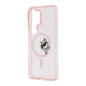 Maska za Samsung S26 Ultra/ S948B Karl Lagerfeld IML Peekaboo Choupette MagSafe roze - EP2879155