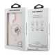 Maska za Samsung S26 Ultra/ S948B Karl Lagerfeld IML Peekaboo Choupette MagSafe roze - EP2879155