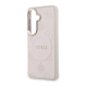 Maska za Samsung S26/ S941B Guess Saffiano Peony Embossed Ring MagSafe roze - EP2877081
