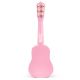 ECO TOYS Drvena gitara za decu sa metalnim žicama pink - EP2751955