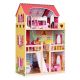 ECO TOYS Drvena kućica za lutke na 3 sprata - 8209-1-1-1-1