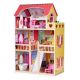 ECO TOYS Drvena kućica za lutke na 3 sprata - 8209-1-1-1-1