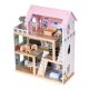 ECO TOYS Drvena kućica za lutke na 3 sprata i nameštajem - W06A413E