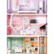 ECO TOYS Drvena kućica za lutke sa liftom Candy Residence - 4128-1