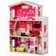 ECO TOYS Drvena kućica za lutke sa liftom Malibu Residence - 4118-1-1-1