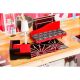ECO TOYS Drvena kućica za lutke sa liftom Malibu Residence - 4118-1-1-1