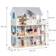 ECO TOYS Drvena kućica za lutke sa nameštajem Emma Residence - 8301