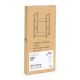 MODERNHOME Drvena polica sa dva nivoa, loft black - CWJ302448 B