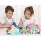 ECO TOYS Drvene edukativne kocke sa podlogom City, 115 delova - HM015220