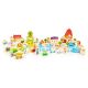 ECO TOYS Drvene edukativne kocke City zoo, 120 delova - HM015501
