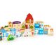 ECO TOYS Drvene edukativne kocke City zoo, 120 delova - HM015501