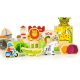 ECO TOYS Drvene edukativne kocke City zoo, 120 delova - HM015501
