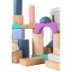 ECO TOYS Drvene kocke u kutiji, 50 komada - 2506-1-1