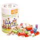 ECO TOYS Drvene kocke Napravi zamak,  100 delova - 2007-1-1