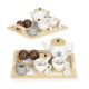 ECO TOYS Drveni set za čaj, 17 delova - W10B318B