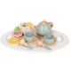 ECO TOYS Drveni set za čaj – čajnik, šoljice, 14 delova – ecotoys - EP2749319
