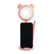 Drzac za mobilni sa LED rasvetom makeup K5 pink - 92209-1