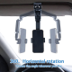 Auto držač za telefon za suncobran crni - 607343