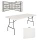 eHomeGarden Sklopivi sto 180 x 74 x 74 cm - DS-CZ180A