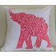 Jastučnica print Slon 40x40cm -pink - 40206