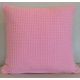 Jastučnica Waffle 40 x 40 cm baby roze - 40228