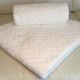 BLUE BELL Peškir Zig Zag 70x130cm, bela - 1539-1-1