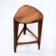 MEDA FURNITURE Drvena polubarska stolica Terca Orah - OrahPBIzd35