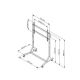 VEGA Nosač ST 51 za ekrane velikog formata+VESA 1200 x 800mm, podni - DSS00157