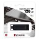 KINGSTON USB flash memorija 128GB/DT70, crna - DT70-128GB-1