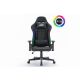 ePlayGame Gejmerska LED Svetleća RGB stolica sa daljinskim HC-2792 ,crna - HC-2792