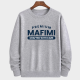Mafimi Muški duks, Sivi - Premium - P-1306