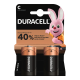 DURACELL Baterije Tip C 1.5V LR14 MN1400, Alkalne, 2 kom (cena po komadu) - 2938-1