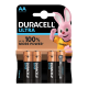Duracell ULTRA LR6 1/ 4 1.5V alkalna baterija pakovanje 4kom - AG21761P