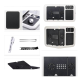 Postolje cooler za laptop E-table sto sa dva coolera LD-09 Desk (285x316x36mm) - 611489
