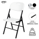 ePRO sklopivi baštenski SET sto 152cm + 4 stolice, metal-plastika - EP3027148