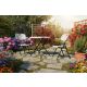 ePRO sklopivi baštenski SET sto Ø80 74cm + 2 stolice, metal-plastika - EP3027147